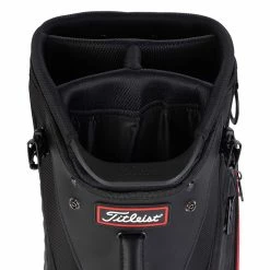 Titleist Jet Black Premium Golf Stand Bag 7 Titleist Jet Black Premium Golf Stand Bag -Golf Clothing Shop 2020jetblackpremiumstandbagblackred4