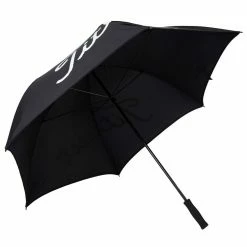 Titleist Players Double Canopy Golf Umbrella -Golf Clothing Shop 2020playersdoublecanopyumbrellablackwhite3