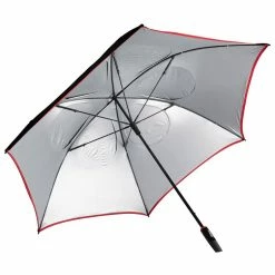 Titleist Jet Black Tour Double Canopy Golf Umbrella -Golf Clothing Shop 2020tourdoublecanopumbrellablackblackred3