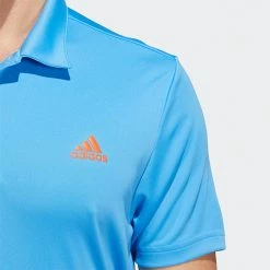 Adidas 2022 Drive Primegreen Golf Polo Shirt -Golf Clothing Shop Adidas AW22 Drive Primegreen Polo Shirt HM5357 SHADI671 M Pulse Blue Model 2