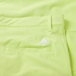 Adidas Ultimate 365 Core 8.5 Inch Golf Shorts -Golf Clothing Shop Adidas SS22 Ultimate 365 Core 8.5 Inch Golf Pulse Lime HA6135 TSADI105 Detail