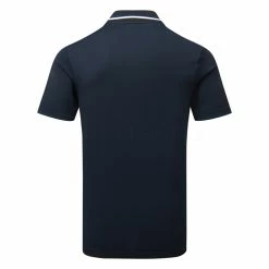 Adidas Primeknit Golf Polo Shirt 5 Adidas Primeknit Golf Polo Shirt -Golf Clothing Shop Adidas SS23 Primeknit Polo Shirt IA6400 SHADI702 S Black Collegiate Navy Back