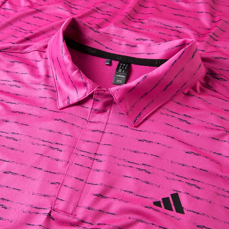 Adidas Stripe Zipper Golf Polo Shirt 2 Adidas Stripe Zipper Golf Polo Shirt - Image 2
