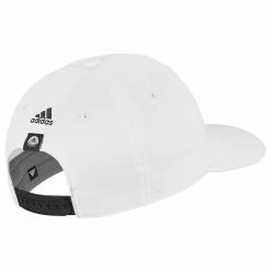 Golf Clothing Shop -Golf Clothing Shop Adidas Three Stripe Tour Cap White 2