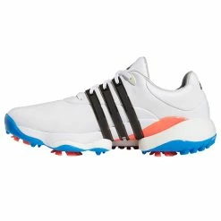 Adidas Tour 360 Golf Shoes -Golf Clothing Shop Adidas Tour 360 Golf Shoes White Black Blue Rush 3