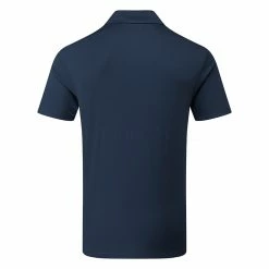 Adidas Drive Primegreen Golf Polo Shirt -Golf Clothing Shop Adidas Drive Primegreen Golf Polo Shirt Navy IA5448 Back
