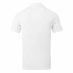 Adidas Drive Primegreen Golf Polo Shirt 5 Adidas Drive Primegreen Golf Polo Shirt -Golf Clothing Shop Adidas Drive Primegreen Golf Polo Shirt White IA5447 Back