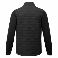 Adidas Frostguard Thermal Golf Wind Jacket -Golf Clothing Shop Adidas Frostguard Thermal Wind Jacket H50986 Code WTADI076 Black back
