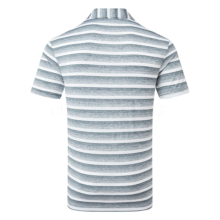 Adidas Two Colour Stripe Polo Shirt 3 Adidas Two Colour Stripe Polo Shirt - Image 3