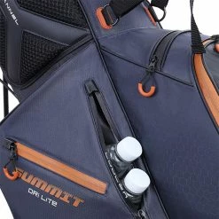 Bigmax Big Max Dri-Lite Hybrid Summit Golf Stand Bag -Golf Clothing Shop Big Max Dri Lite Hybrid Summit Golf Stand Bag Steel Blue Rust 4
