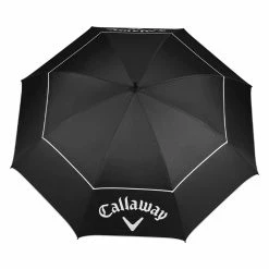 Callaway Shield 64 Inch Golf Umbrella -Golf Clothing Shop Calalway Shield 64 Inch Golf Umbrella Black White 3
