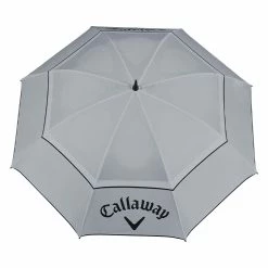 Callaway Shield 64 Inch Golf Umbrella -Golf Clothing Shop Calalway Shield 64 Inch Golf Umbrella Grey Black 3