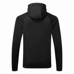 Callaway Aquapel Swing Tech 1/4 Zip Golf Hoodie -Golf Clothing Shop Callaway AW21 Aquapel Tech Hoodie CGKFB0T3 002 Code SWCAL071 M Caviar Back