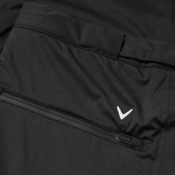 Callaway Stormguard II Waterproof Golf Pants 5 Callaway Stormguard II Waterproof Golf Pants -Golf Clothing Shop Callaway AW21 Stormguard II Waterproof Trouser CGBF099 002 Code WPCAL007 M 31 Leg Caviar Detail