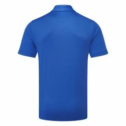 Callaway X-Series Asymmetric Street Mural Print Golf Polo Shirt -Golf Clothing Shop Callaway AW22 X Series Asymmetric Street Mural Print Polo Shirt CGKSC025 973 SHCAL256 XS Limoges Back