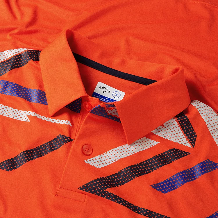 Callaway X-Series Street Mural Print Golf Polo Shirt 2 Callaway X-Series Street Mural Print Golf Polo Shirt - Image 2