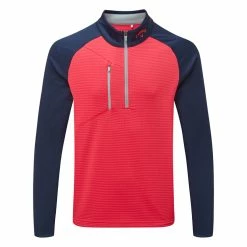 Callaway Blocked Ottoman Fleece 1/4 Zip Golf Sweater