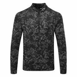 Callaway Camo 1/4 Zip Golf Sweater
