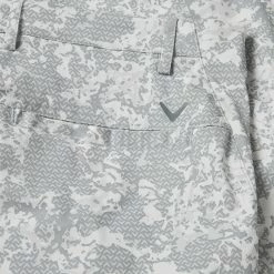 Callaway Camo Golf Shorts -Golf Clothing Shop Callaway SS22 Camo Short CGBSC052 037 Code TSCAL039 34 W Quarry Detail