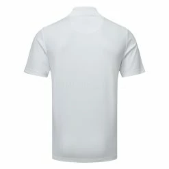 Callaway Micro Texture Golf Polo Shirt 5 Callaway Micro Texture Golf Polo Shirt -Golf Clothing Shop Callaway SS22 Micro Texture Polo Shirt CGKSC0T7 100 Code SHCAL231 M Bright White Back