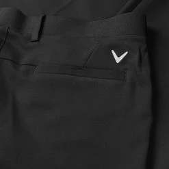 Callaway X Tech III Golf Trouser -Golf Clothing Shop Callaway SS22 X Tech Trouser III Caviar CGBR8045 002 Code TRCAL045 34 W 32 Leg Detail