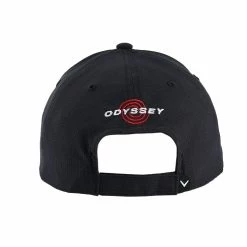 Callaway TA Performance Pro No Logo Golf Cap -Golf Clothing Shop Callaway TA Performance Pro NL Cap Black White 3