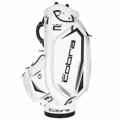 Cobra Golf Tour Staff Bag -Golf Clothing Shop Cobra 2023 Tour Staff Bag White Black 3