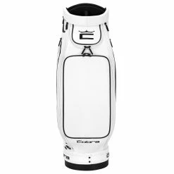 Cobra Golf Tour Staff Bag -Golf Clothing Shop Cobra 2023 Tour Staff Bag White Black 4