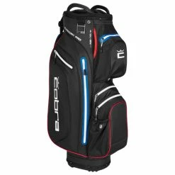 Cobra Ultradry Pro Waterproof Golf Cart Bag -Golf Clothing Shop Cobra 2023 Ultradry Pro Golf Cart Bag Black Electric Blue 3