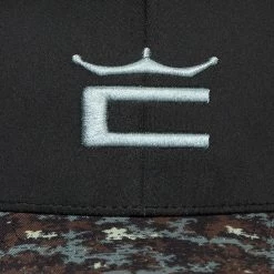 Cobra Camo Crown Snapback Golf Cap 5 Cobra Camo Crown Snapback Golf Cap -Golf Clothing Shop Cobra Camo Crown Snapback Golf Cap Black 3