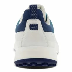 Ecco Core Golf Shoes -Golf Clothing Shop Ecco Core Golf Shoes White Blue Depths Caribbean 4