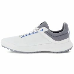 Ecco Core Golf Shoes -Golf Clothing Shop Ecco Golf Core White Shadow White Silver Grey Golf Shoe 3