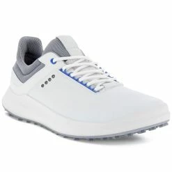 Ecco Core Golf Shoes -Golf Clothing Shop Ecco Golf Core White Shadow White Silver Grey Golf Shoe 7