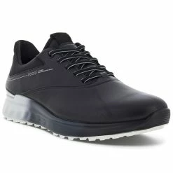 Ecco S-Three Gore-Tex Golf Shoes -Golf Clothing Shop Ecco S Three Golf Shoes Black Concrete 7