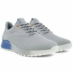 Ecco S-Three Gore-Tex Golf Shoes -Golf Clothing Shop Ecco S Three Golf Shoes Concrete Retro Blue 5