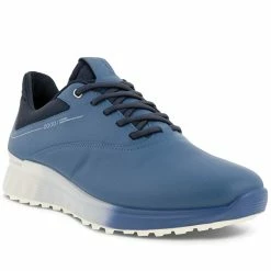 Ecco S-Three Gore-Tex Golf Shoes -Golf Clothing Shop Ecco S Three Golf Shoes Retro Blue White Marine 7