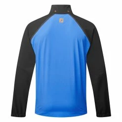FootJoy HydroTour Waterproof Golf Jacket -Golf Clothing Shop FootJoy AW22 HydroTour Waterproof Jacket 87972 WJFOO098 Sapphire Black Orange Back