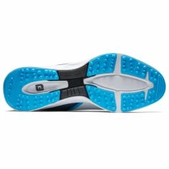 FootJoy Fuel Sport 55454 Golf Shoes -Golf Clothing Shop FootJoy FJ Fuel Sport Shoes White Navy Blue 6