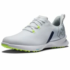 FootJoy Fuel Sport 55453 Golf Shoes -Golf Clothing Shop FootJoy FJ Fuel Sport Shoes White Navy Green 5