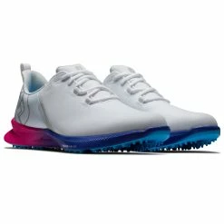 FootJoy Fuel Sport 55455 Golf Shoes -Golf Clothing Shop FootJoy FJ Fuel Sport Shoes White Pink Blue 3