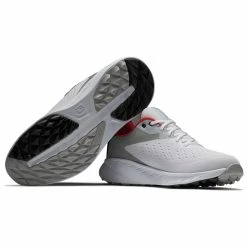 FootJoy FJ Flex XP 56277 Golf Shoes -Golf Clothing Shop FootJoy Flex XP 56277 Golf Shoes Bright White Bittersweet Black Mirage Gray 6