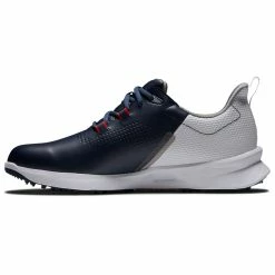 FootJoy Fuel 55442 Golf Shoes 8 FootJoy Fuel 55442 Golf Shoes -Golf Clothing Shop FootJoy Fuel Golf Shoes Navy White Red 3