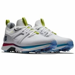 FootJoy HyperFlex Carbon 51124 Golf Shoes -Golf Clothing Shop FootJoy HyperFlex Carbon Shoes White Blue Purple 3