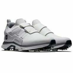 FootJoy HyperFlex BOA 51099 Golf Shoes -Golf Clothing Shop FootJoy HyperFlex Shoes White Grey 3