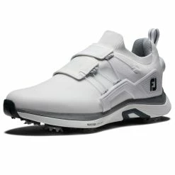 FootJoy HyperFlex BOA 51099 Golf Shoes -Golf Clothing Shop FootJoy HyperFlex Shoes White Grey 5