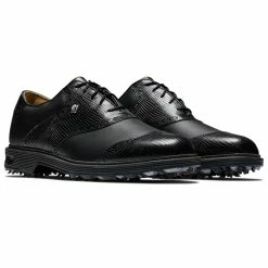FootJoy Premiere Series Wilcox 54326 Golf Shoes -Golf Clothing Shop FootJoy Premier Series Wilcox Shoes Black 3