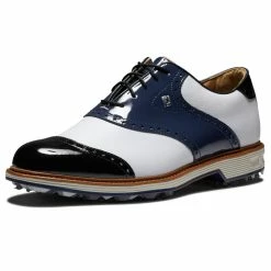FootJoy Premiere Series Wilcox 54323 Golf Shoes -Golf Clothing Shop FootJoy Premier Series Wilcox Shoes White Navy Black 5