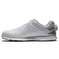 FootJoy Pro SL Carbon BOA 53085 Golf Shoes -Golf Clothing Shop FootJoy Pro SL BOA Carbon Golf Shoes White Silver 3