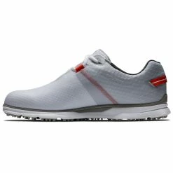FootJoy Pro SL Sport 53853 Golf Shoes -Golf Clothing Shop FootJoy Pro SL Sport Golf Shoes White Grey Orange 3