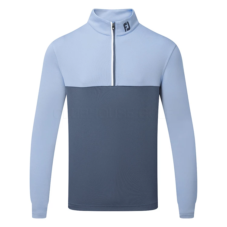 FootJoy Colour Blocked Chill-Out 1/2 Zip Golf Pullover 1 FootJoy Colour Blocked Chill-Out 1/2 Zip Golf Pullover